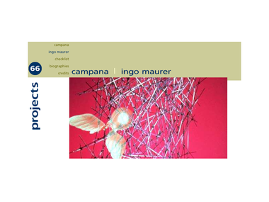 Interactives: <i>Projects 66 Fernando and Humberto Campana Ingo Maurer</i>, 1991
