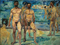 Edvard Munch. Bathing Men [The Ages of Life Triptych]. 1907–08
