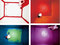 John Baldessari
American, born 1931
Six Colorful Inside Jobs
1977