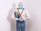 Martin Kippenberger.  <i>Martin, Into the Corner, You Should Be Ashamed of Yourself (Martin, ab in die Ecke und schäm dich)</i>. 1992. Cast aluminum, clothing, and iron plate. 71 1/2 x 29 1/2 x 13 1/2" (181.6 x 74.9 x 34.3 cm). Blanchette Hooker Rockefeller Fund Bequest, Anna Marie and Robert F. Shapiro, Jerry I. Speyer, and Michael and Judy Ovitz Funds. The Museum of Modern Art. © Gisela Capitain