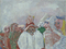 James Ensor. <i>Masks Confronting Death.</i> 1888. Oil on canvas, 32 x 39 1/2" (81.3 x 100.3 cm). The Museum of Modern Art, Mrs. Simon Guggenheim Fund