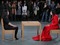 Installation view of Marina Abramović’s performance <i>The Artist Is Present</i> at The Museum of Modern Art, 2010. Photo by Scott Rudd. For her longest solo piece to date, Abramović will sit in silence at a table in the Museum’s Donald B. and Catherine C. Marron Atrium during public hours, passively inviting visitors to take the seat across from her for as long as they choose within the timeframe of the Museum’s hours of operation. Although she will not respond, participation by Museum visitors completes the piece and allows them to have a personal experience with the artist and the artwork. © 2010 Marina Abramović. Courtesy the artist and Sean Kelly Gallery/Artists Rights Society (ARS), New York