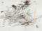 Julie Mehretu. <i>Rising Down</i>. 2008. Ink and acrylic on canvas, 96 x 144" (243.8 x 365.8 cm). Collection Jeanne Greenberg Rohatyn, New York. Photo by Tim Thayer. © 2010 Julie Mehretu