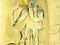 Oil on paper mounted on board<br />
25 1/4 x 18 1/2" (64.1 x 47 cm)<br />
Frame: 34 x 27 x 2"( 86.4 x 68.6 x 5.1 cm)<br />
Private Collection, NY<br />
© 2011 The Willem de Kooning Foundation / Artists Rights Society (ARS), New York<br />

