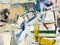Oil and newspaper transfer on canvas<br />
96 x 74" (243.8 x 188cm)<br />
Lent by The Metropolitan Museum of Art, New York. Rogers Fund<br />
© 2011 The Willem de Kooning Foundation / Artists Rights Society (ARS), New York<br />