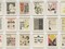 Ellen Gallagher. <i>DeLuxe.</i> 2004&ndash;05. Portfolio of 60 photogravure, etching, aquatint, and drypoints with lithography, screenprint, embossing, tattoo machine engraving, laser cutting, and chine collé; and additions of plasticine, paper collage, enamel, varnish, gouache, pencil, oil, polymer, watercolor, pomade, velvet, glitter, crystals, foil paper, gold leaf, toy eyeballs, and imitation ice cubes, overall: 84 x 167″ (213.4 x 424.2 cm); each: 13 x 10 1/2″ (33 x 26.7 cm). Publisher and printer: Two Palms Press, New York. Edition: 20. The Museum of Modern Art, New York. Acquired through the generosity of The Friends of Education of The Museum of Modern Art and The Speyer Family Foundation, Inc. with additional support from the General Print Fund. &copy; 2011 Ellen Gallagher and Two Palms Press