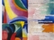 Sonia Delaunay-Terk and Blaise Cendrars, <i>La Prose du Transsibérien et de la petite Jehanne de France (Prose of the Trans-Siberian and of little Joan of France)</i>, 1913<br>
Oil on canvas<br>
Musée national d’art moderne/Centre de création industrielle, Centre Pompidou, Paris. Gift of the artist