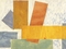 Gouache, watercolor, and collage on paper mounted on canvas<br>
Tate. Purchase
