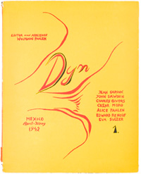 Wolfgang Paalen. Dyn, 1942 (cover)
