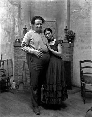 Rivera and Kahlo in SF