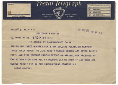 Telegram to Wight