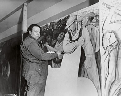 Rivera in studio