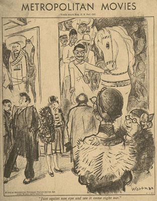 cartoon from NY World Telegram