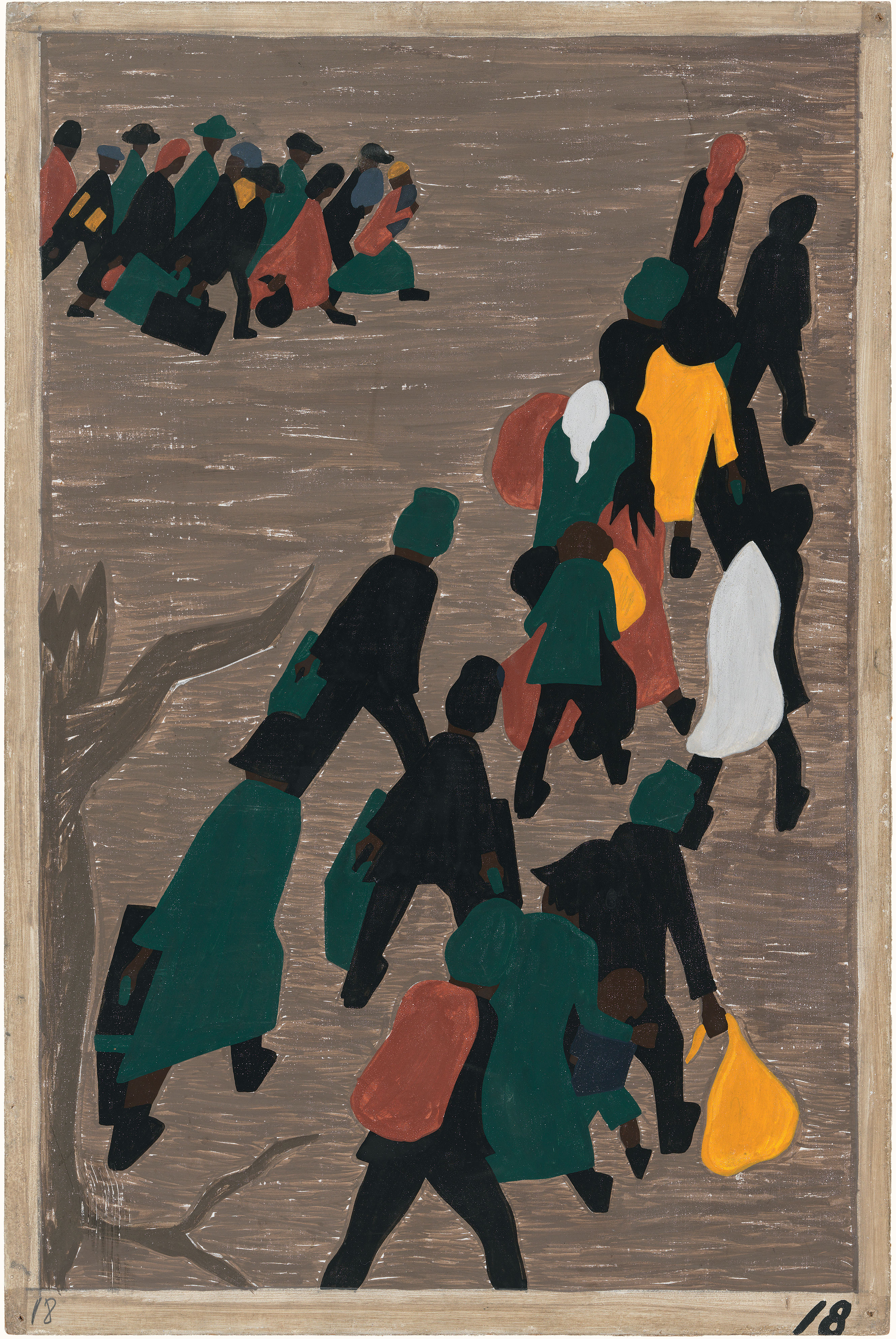 Jacob Lawrence ジェイコブ ローレンス アートプリント MOMA Jacob Lawrence Barber Shop Framed Print – MoMA Design Store