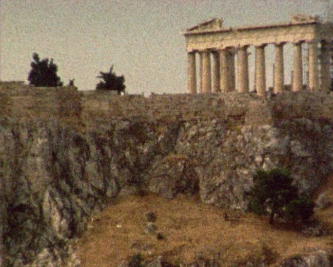 Haris Epaminonda. Stills from Chronicles. 2010. Three Super 8 films transferred to video (color, sound), 16:33, 26:55, and 2:11 min. loops. Courtesy the artist, Site Gallery, Sheffield, and Rodeo, Istanbul. © 2011 Haris Epaminonda