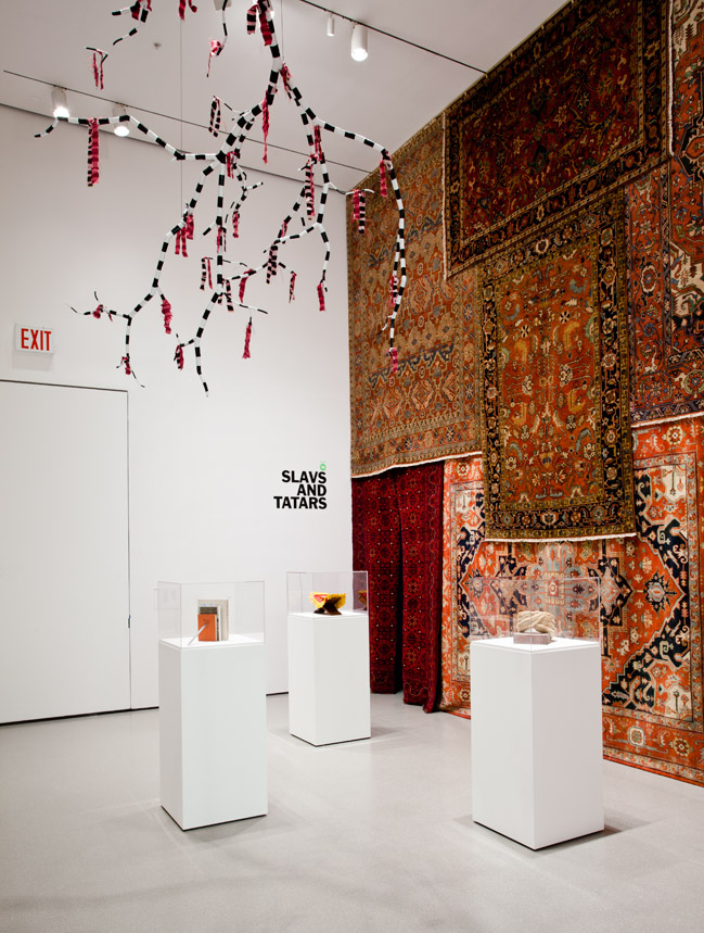 Installation view Installation view of Projects 98: Slavs and Tatars