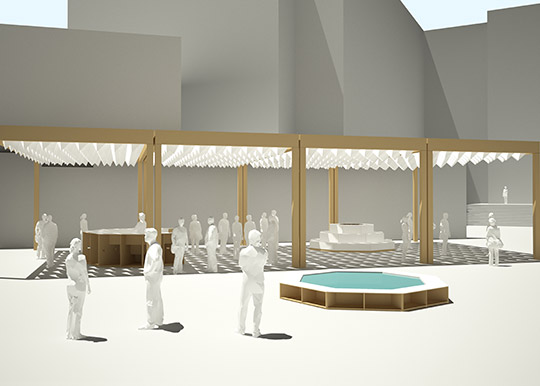 EXPO 1 PAVILION, Moorhead & Moorhead
