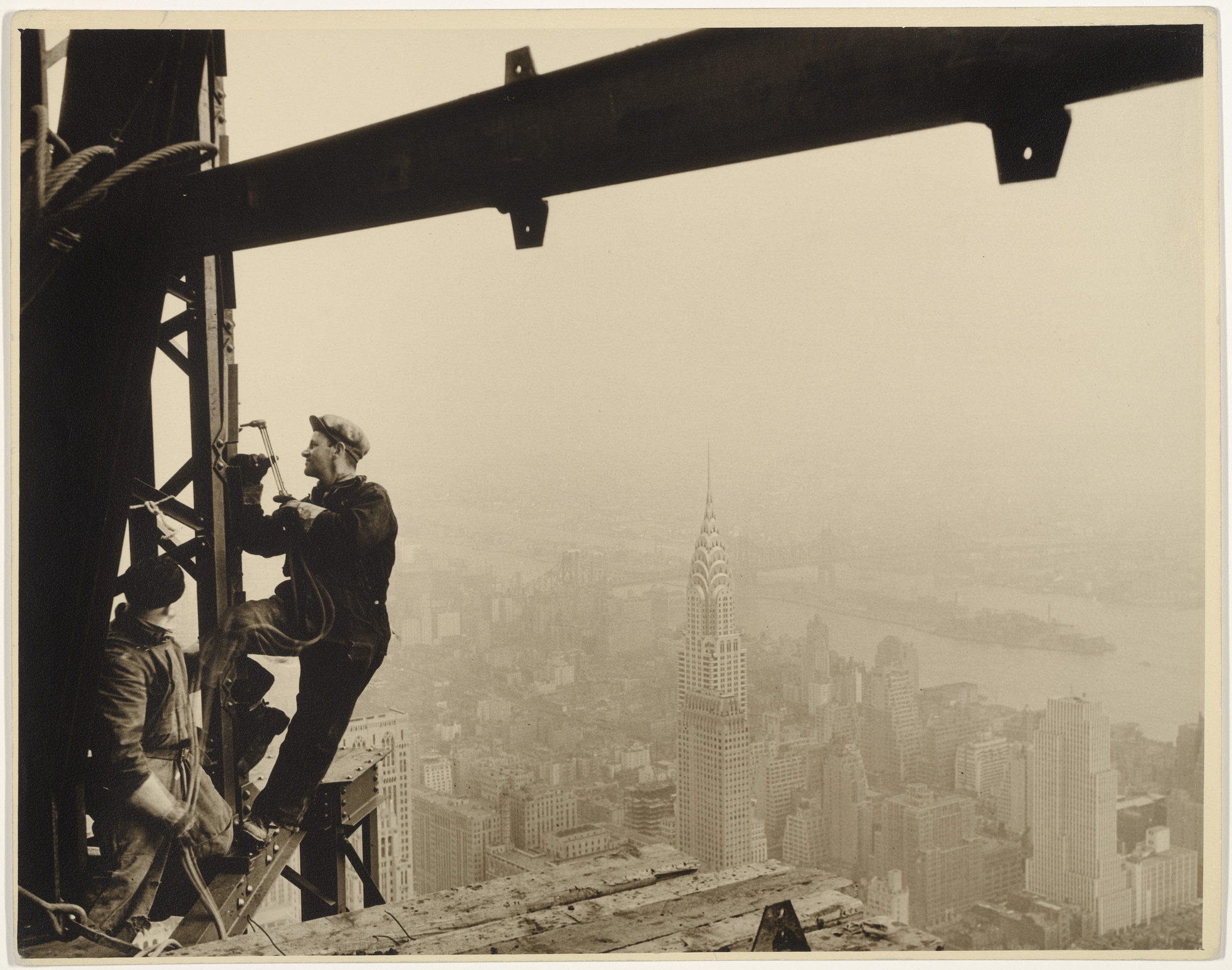 Image result for lewis hine+empire state building