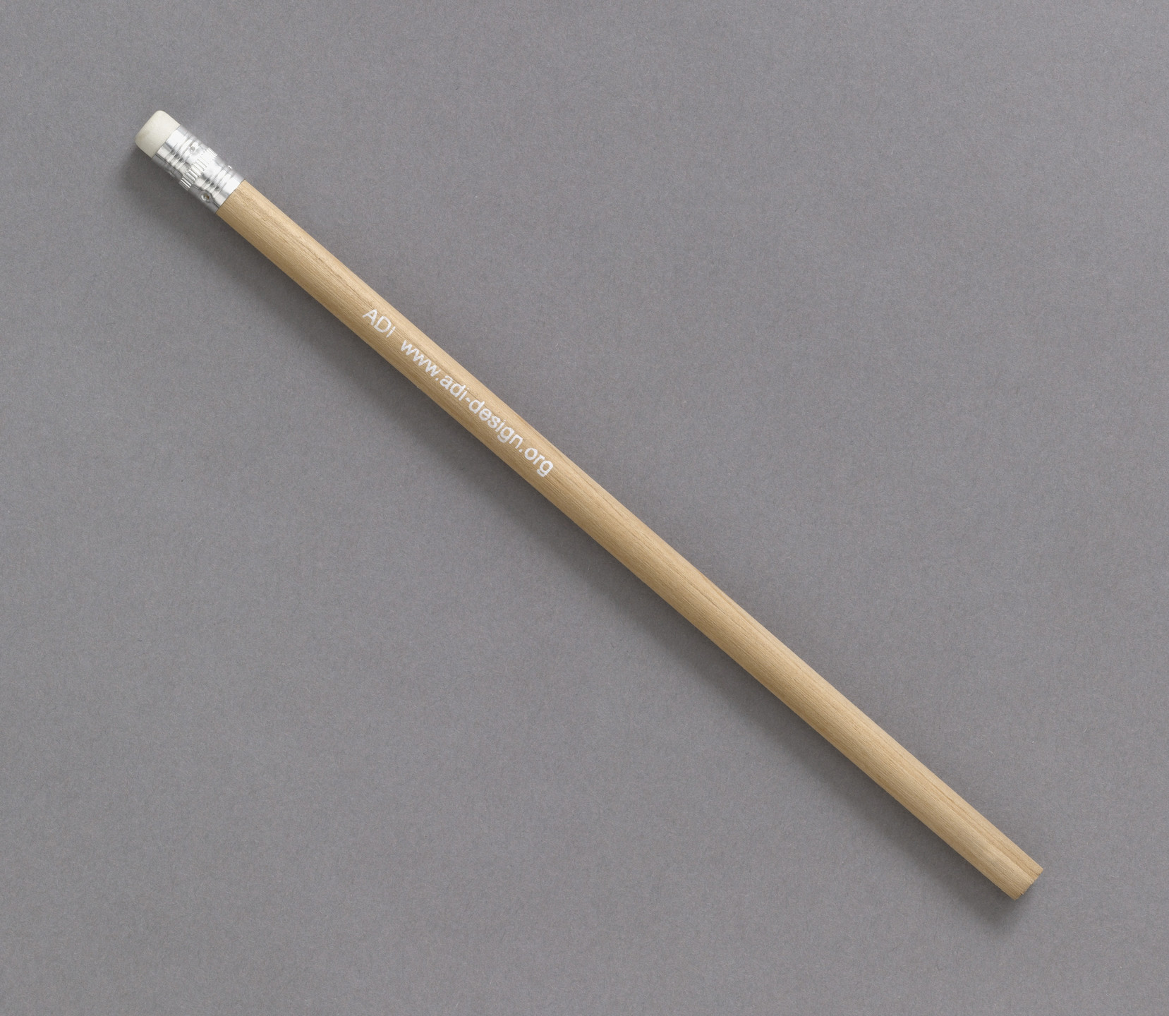 Hymen Lipman. Wooden Pencil with Eraser. 1858