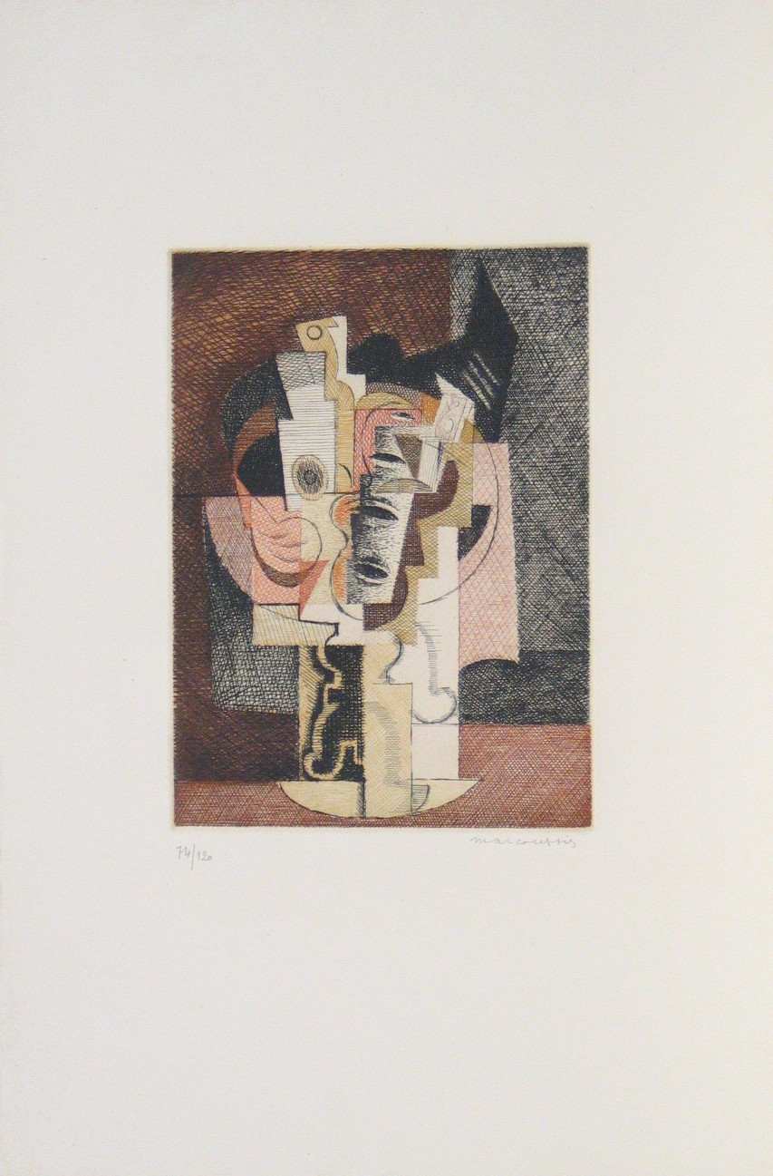Louis Marcoussis. Composition. (c. 1927)