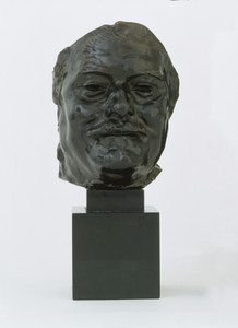 Mask of Balzac Smiling