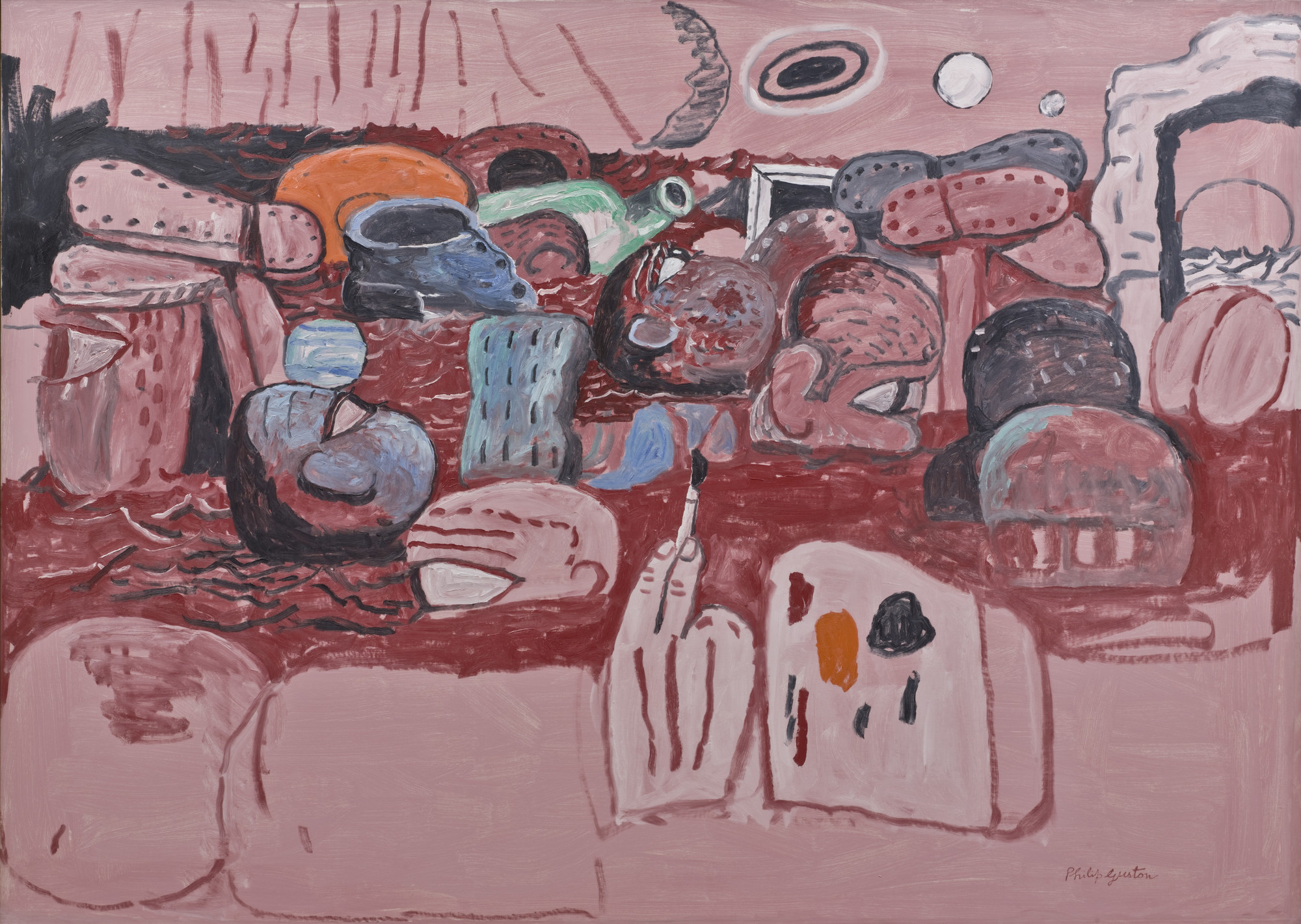 Philip Guston. Deluge II. 1975