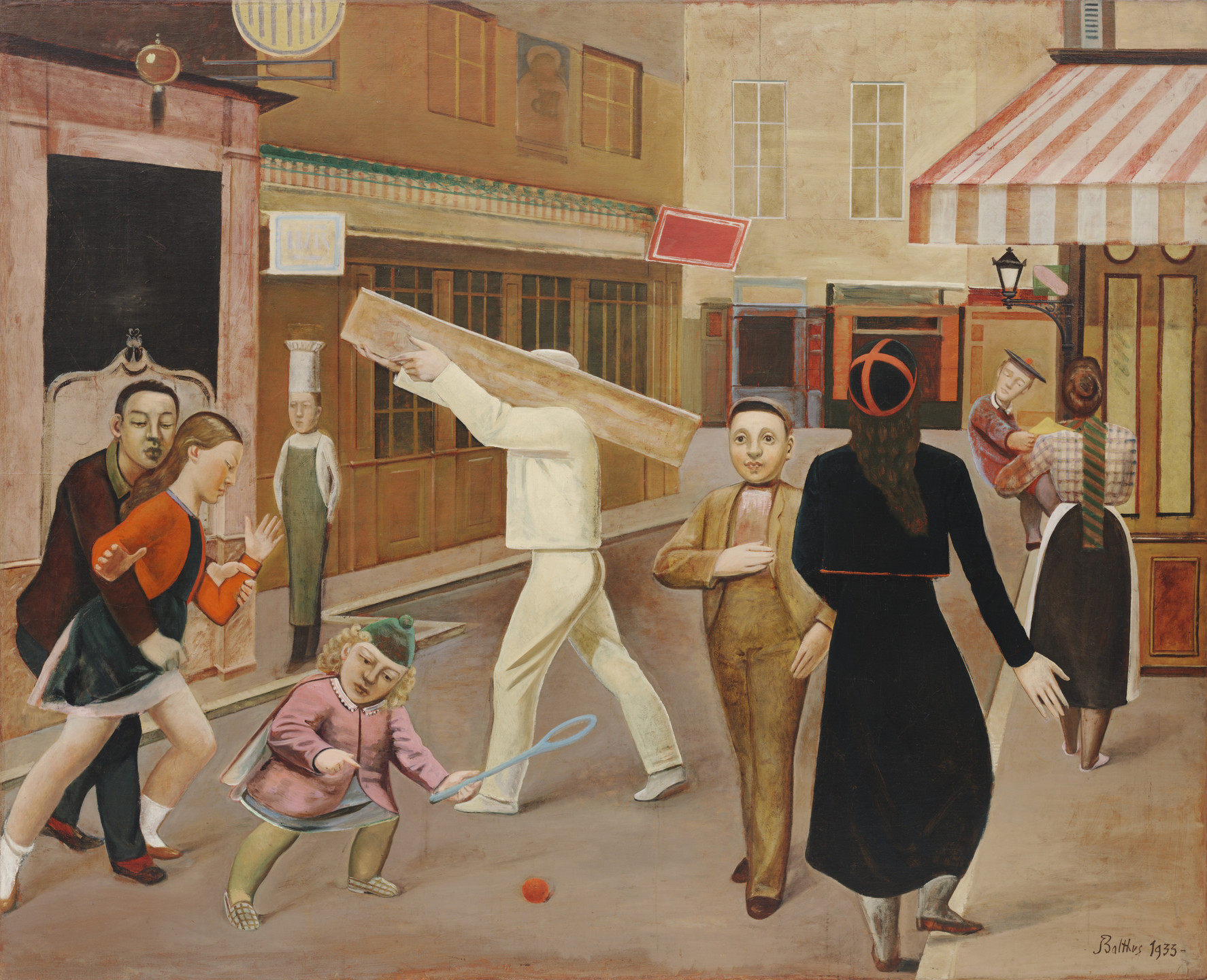 Balthus (Baltusz Klossowski de Rola). The Street. 1933