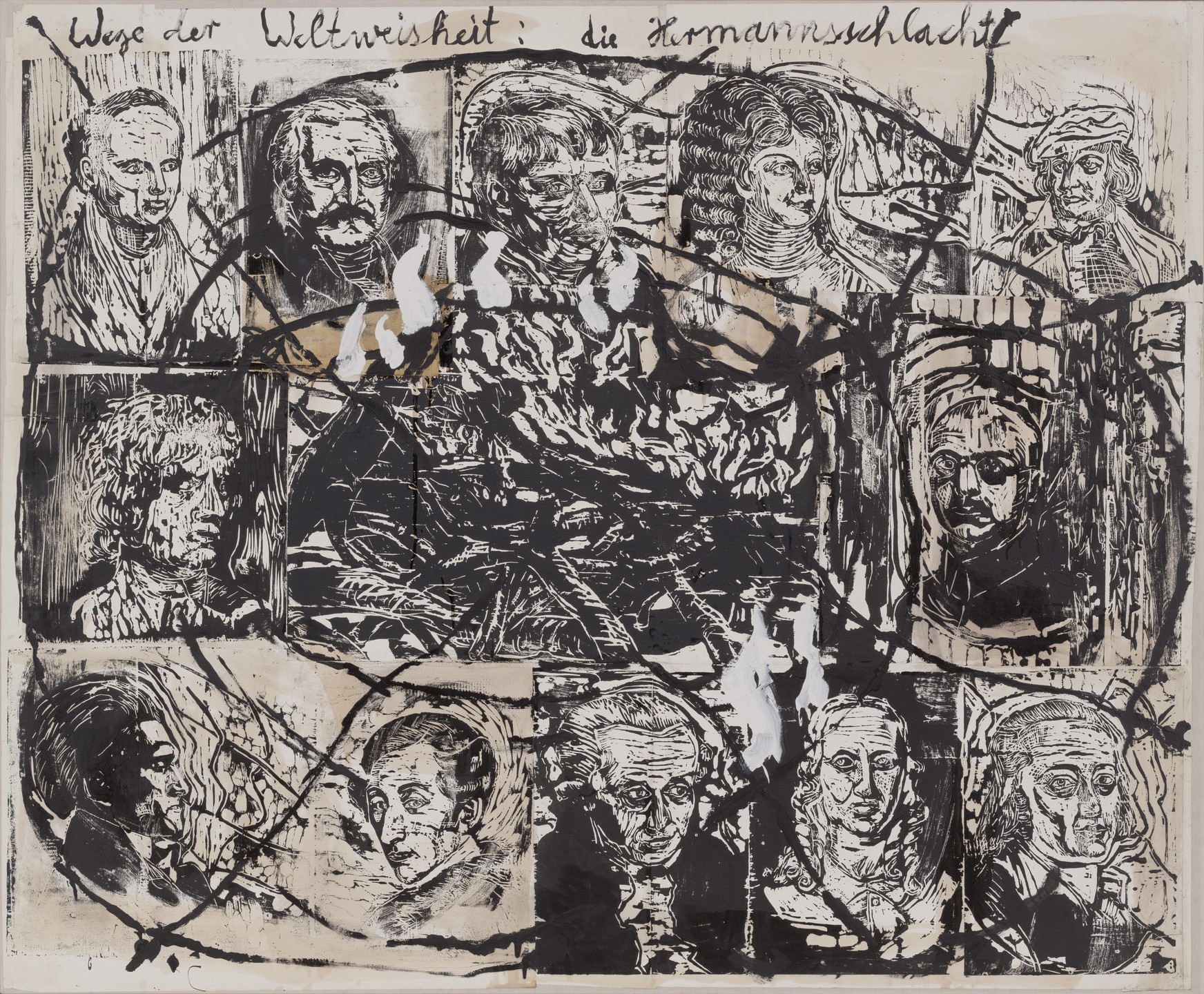 Anselm Kiefer. Ways of Worldly Wisdom: Arminius&#39;s Battle. 1978