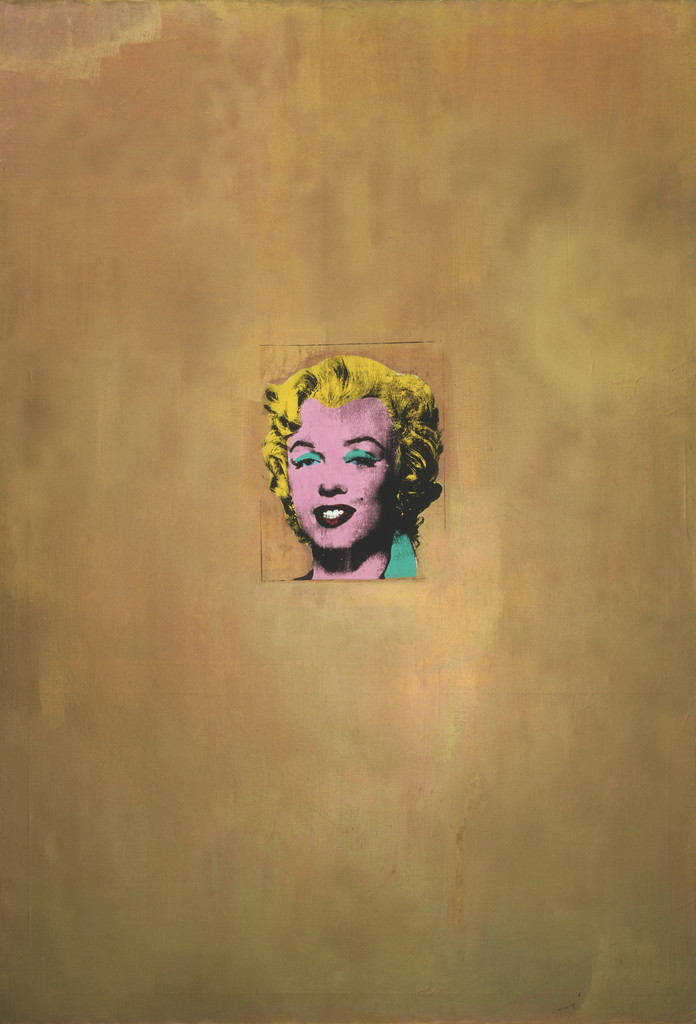 marilyn monrow gold warhol