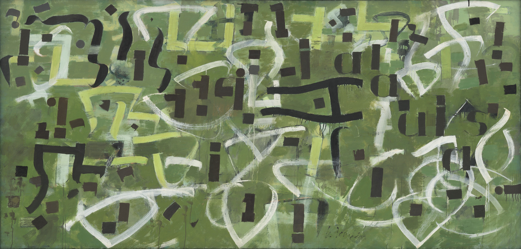 Bradley Walker Tomlin. Number 9: In Praise of Gertrude Stein. 1950