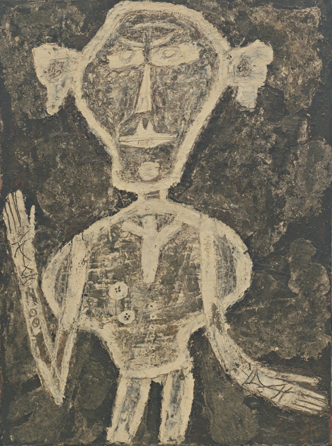 Jean Dubuffet. Portrait of Henri Michaux. January 1947