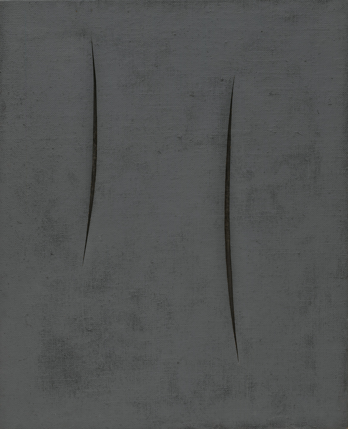 Lucio Fontana. Spatial Concept: Expectations. 1959