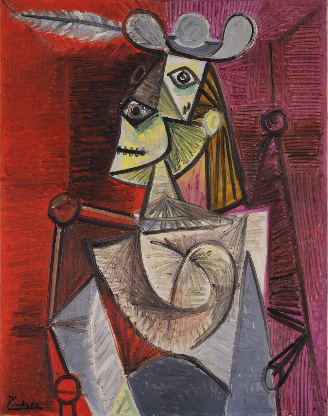 Pablo Picasso. Woman in an Armchair. July 1941