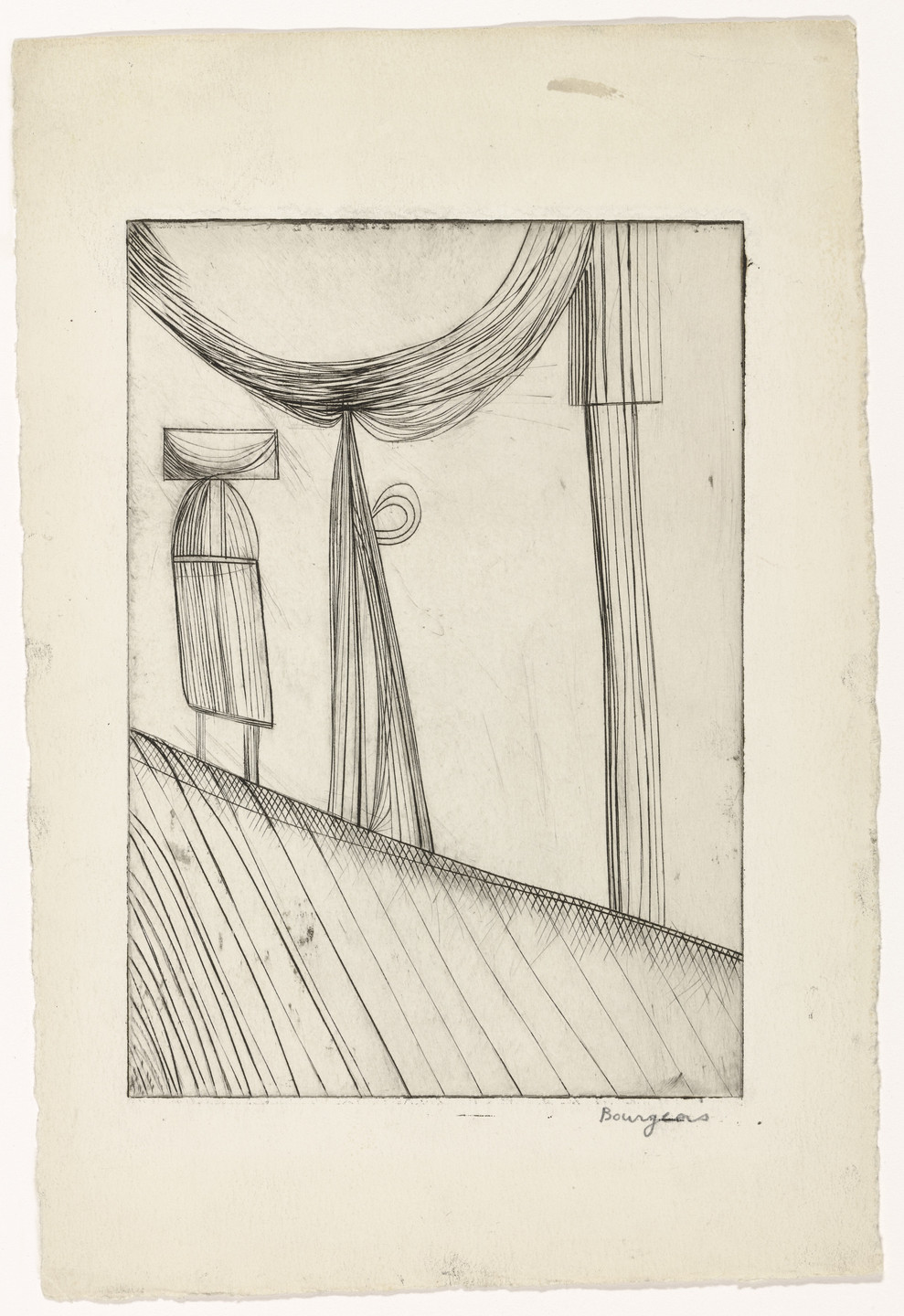 Louise Bourgeois. Montée Difficile. 1946-1947