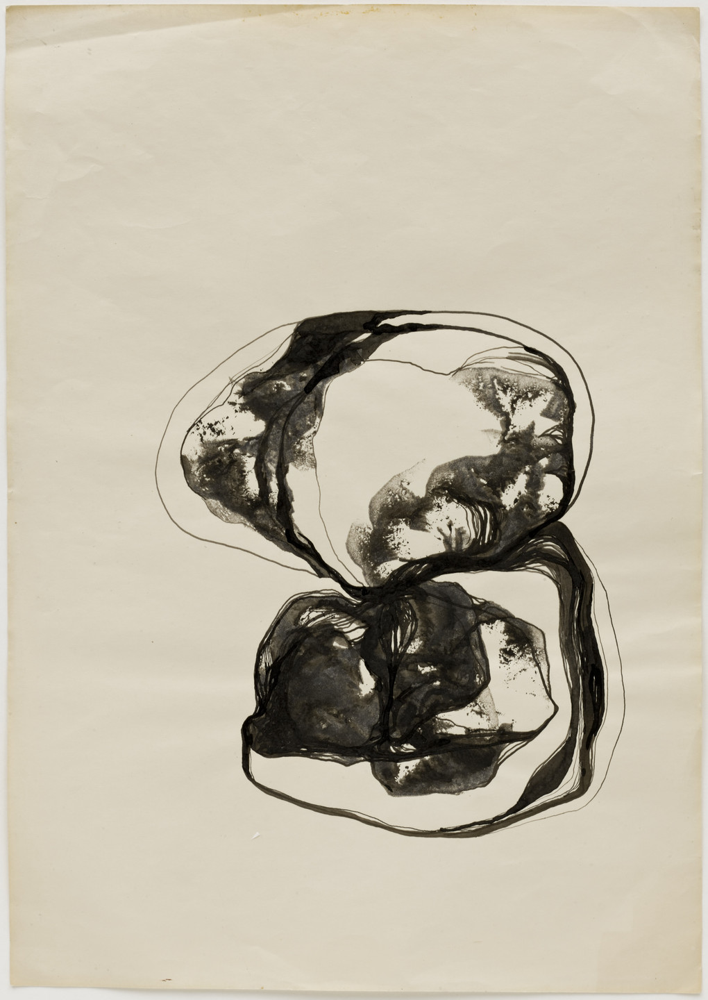 Alina Szapocznikow. Untitled (Study for a Sculpture 4). c. 1963