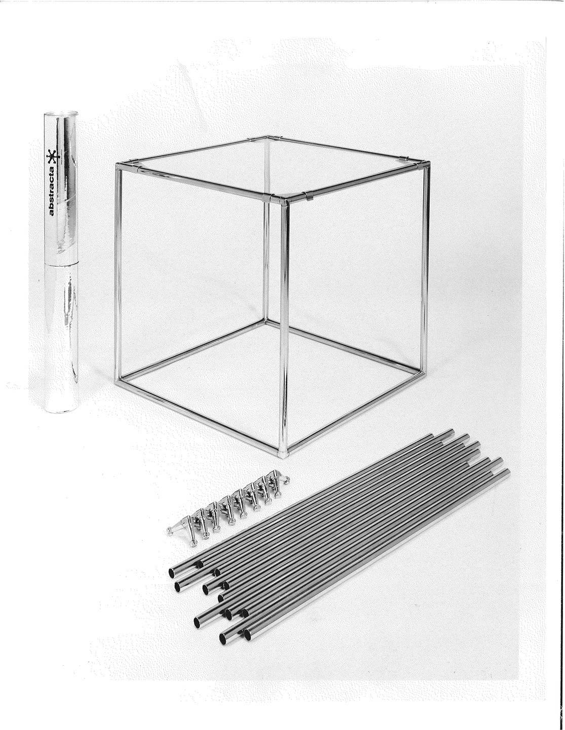 Poul Cadovius, Charles J. Mauro. Cube in a Tube Table Base (model 131 ct). 1967