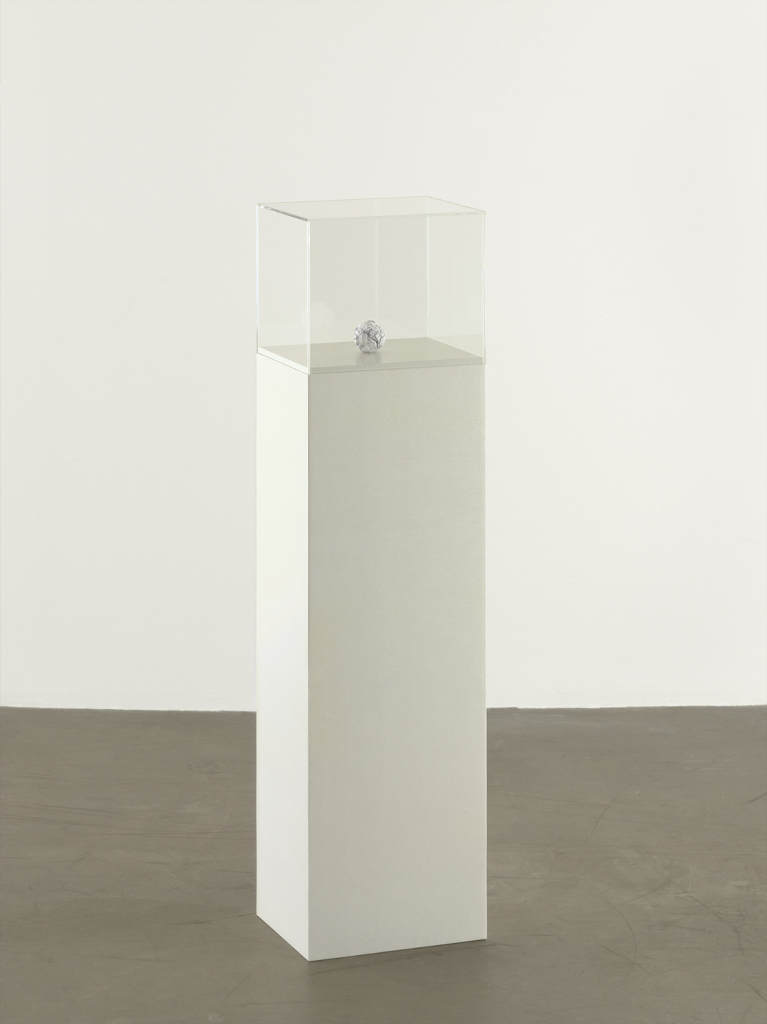 Martin Creed. Work No. 301: A sheet of paper crumpled into a ball. (2003)