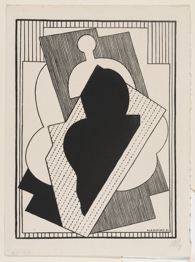 Albert Gleizes. Centre noir (Black Center). 1921, published 1922