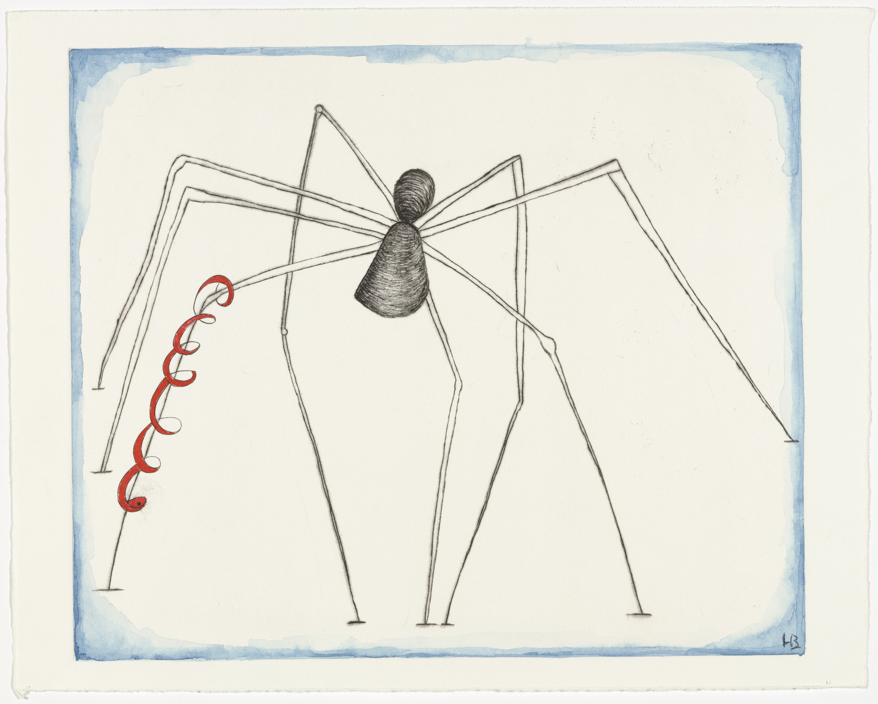 Louise Bourgeois. Untitled (Spider and Snake). 2003