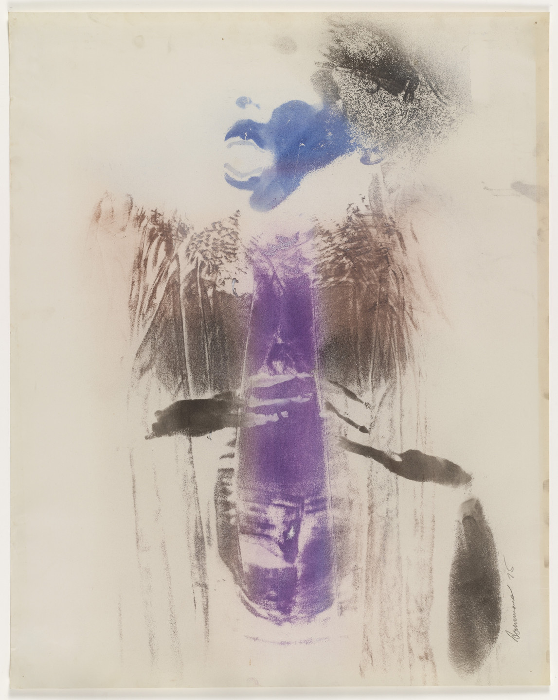 David Hammons. Body Print. 1975