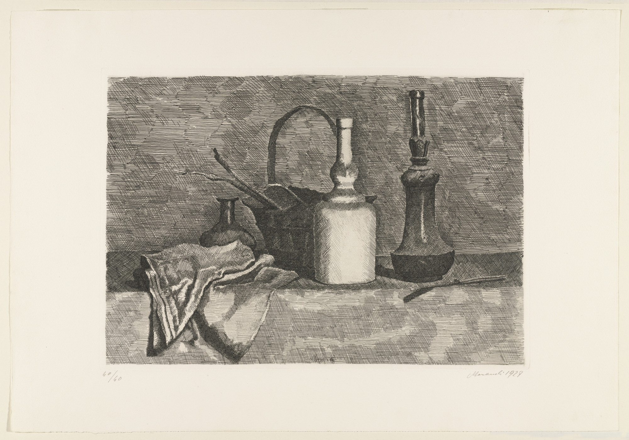 Giorgio Morandi. Still Life. 1927