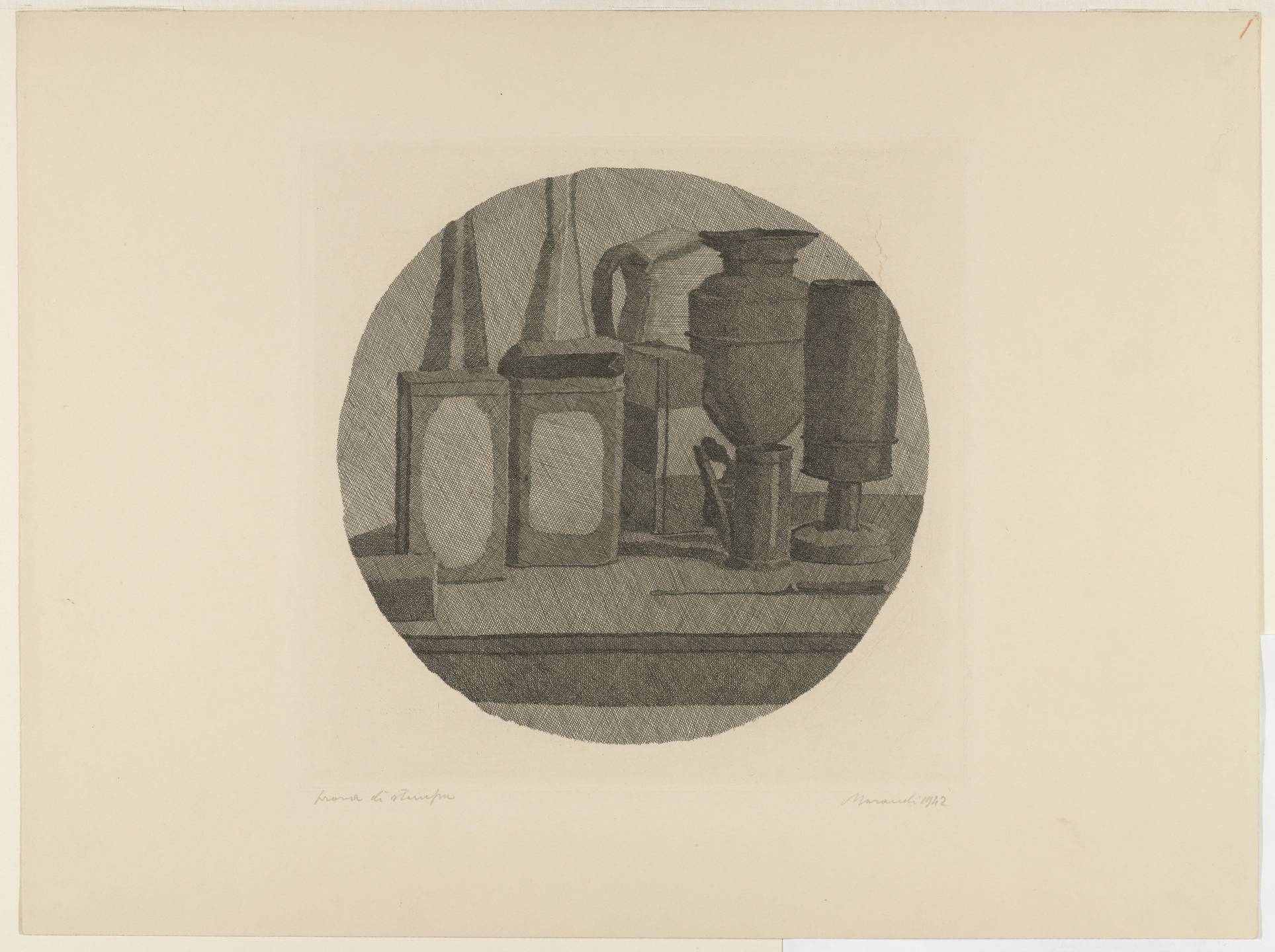 Giorgio Morandi. Circular Still Life. 1942