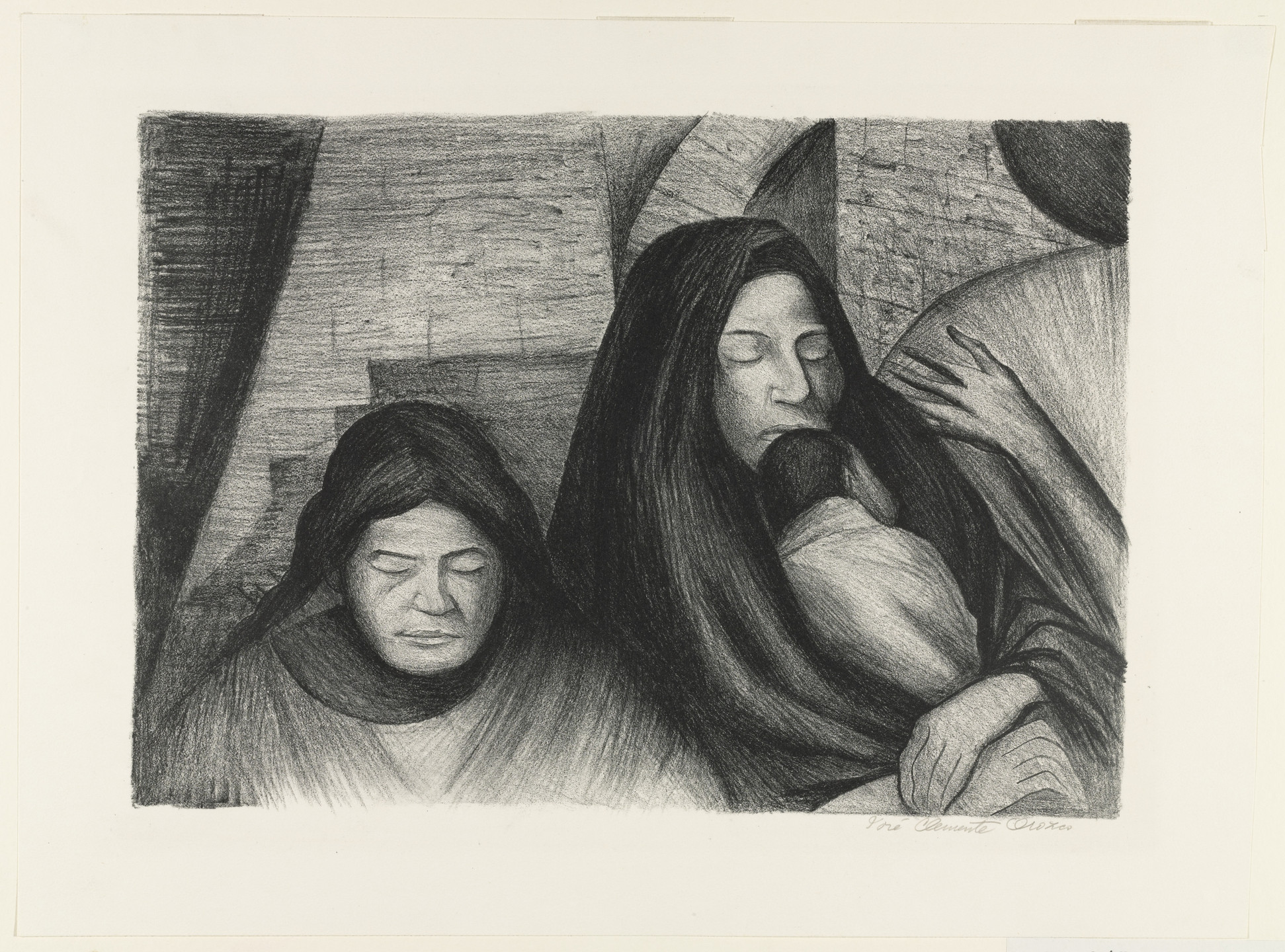 José Clemente Orozco. Three Generations (Tres generaciones). 1929
