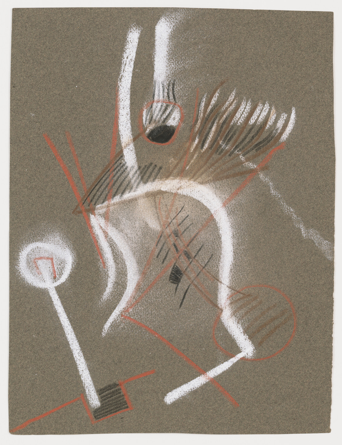 Georges Bataille. Untitled drawing for Soleil vitré. c. 1925