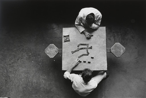Danny Lyon. Dominoes, Walls Unit, Texas. 1967-69