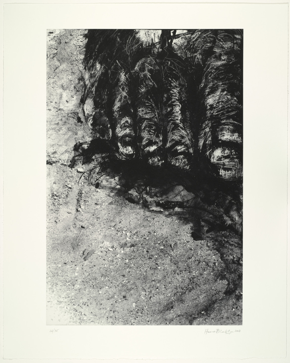 Huma Bhabha. Untitled from Reconstructions. 2007