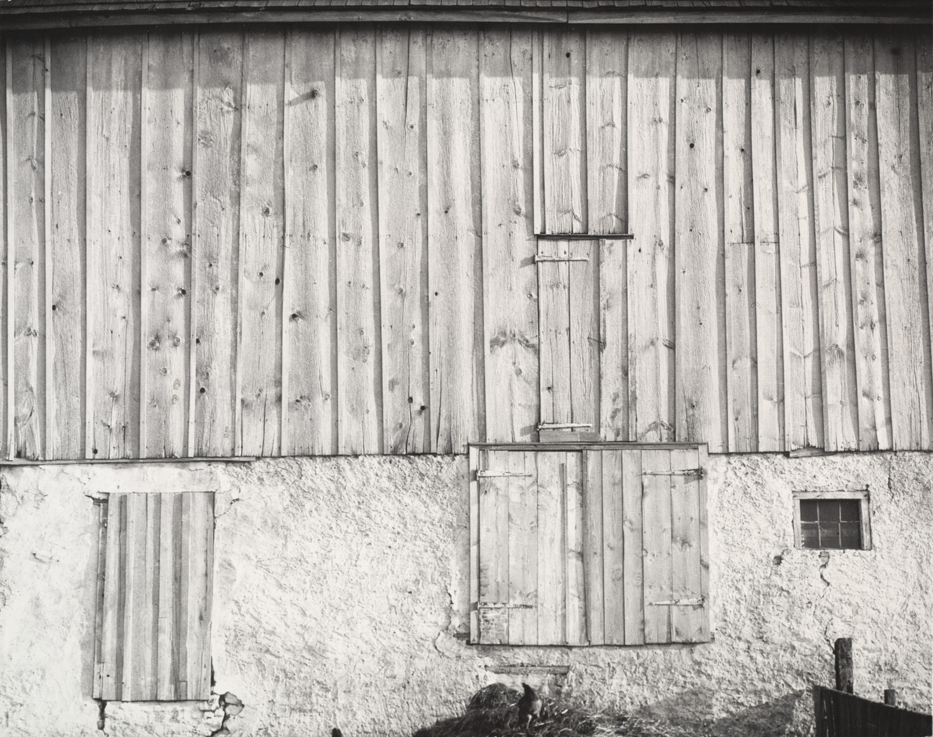 Charles Sheeler. White Barn, Bucks County, Pennsylvania. 1914-17