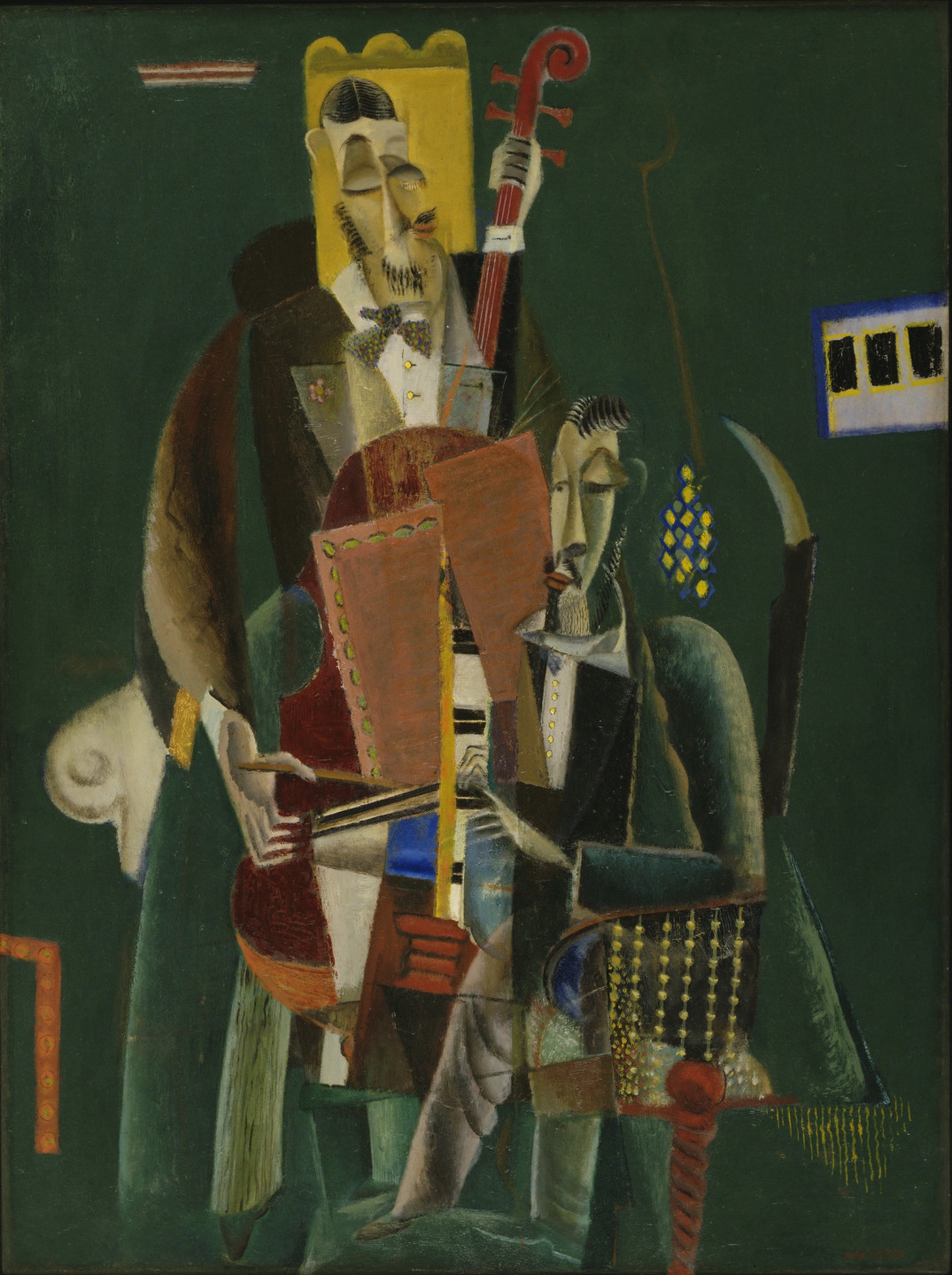 Max Weber. The Two Musicians. 1917