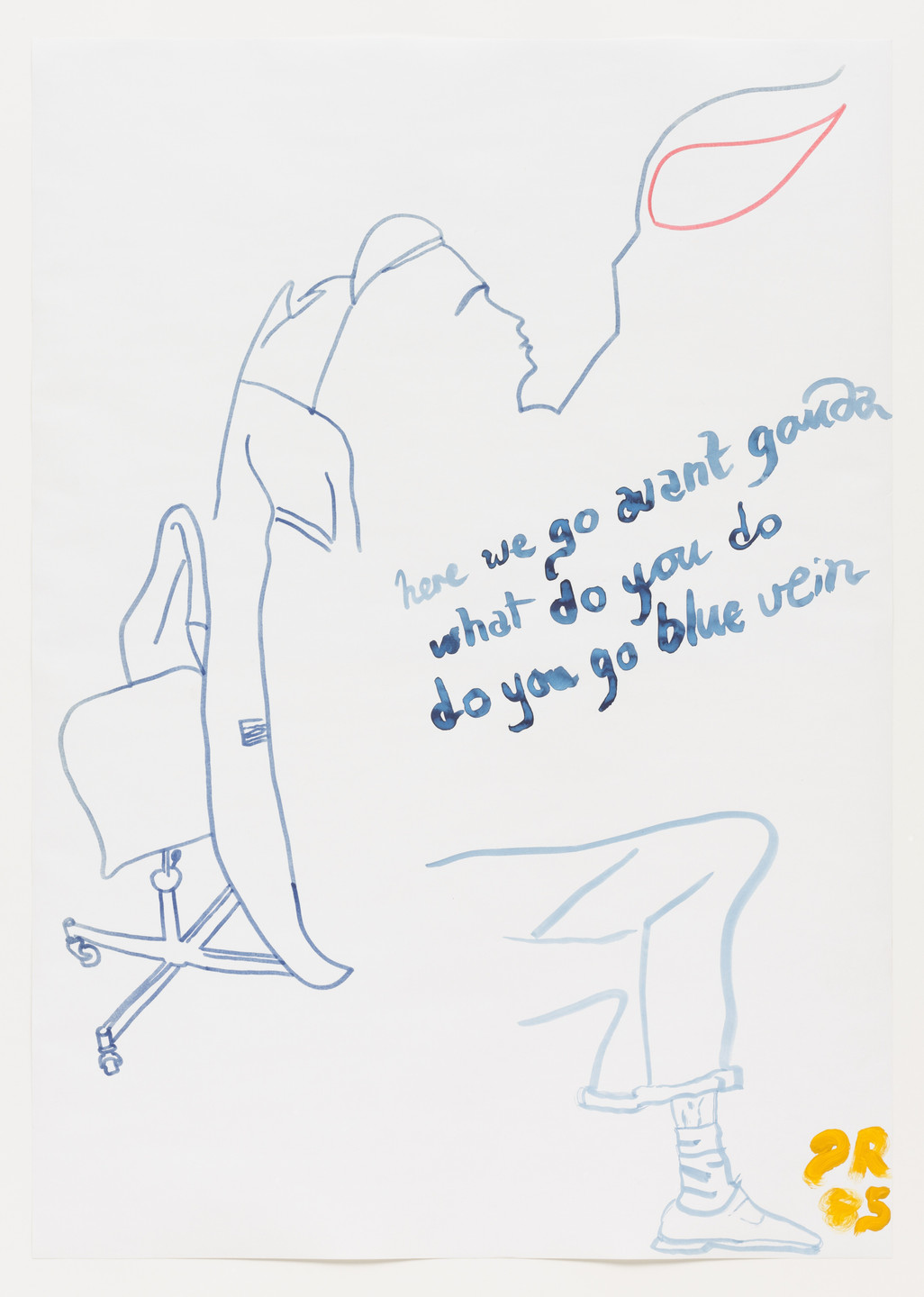 David Robilliard. Here We Go Avant Garde. 1985