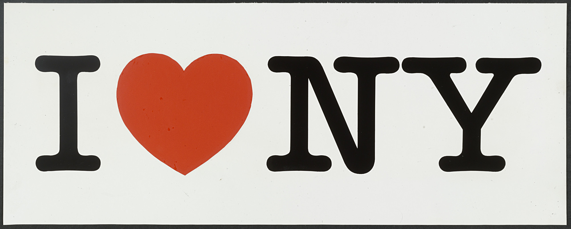 Milton Glaser. I ♥ NY Presentation Boards. 1976